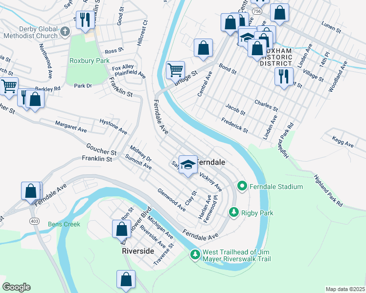 503 Ferndale Avenue, Johnstown PA Walk Score