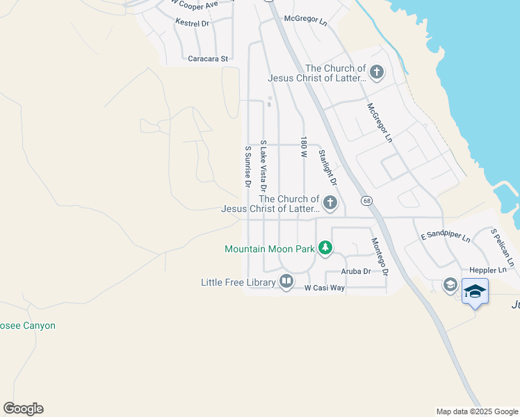 map of restaurants, bars, coffee shops, grocery stores, and more near 3973 South Lake Vista Drive in Saratoga Springs