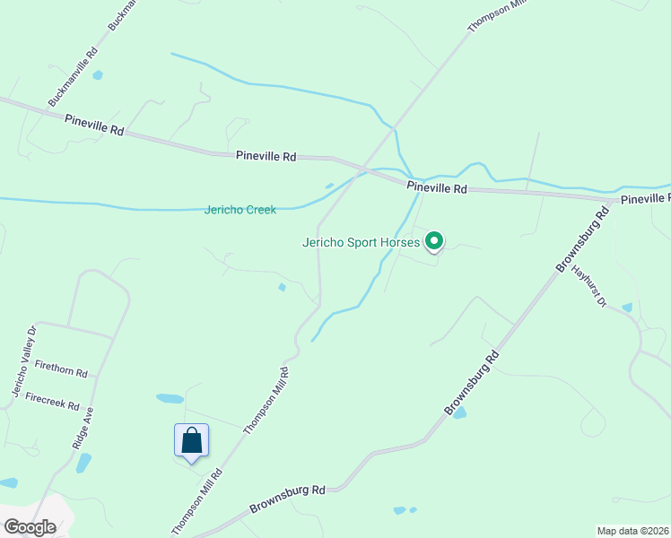 map of restaurants, bars, coffee shops, grocery stores, and more near 152 Thompson Mill Road in Newtown