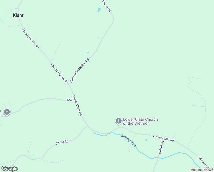 map of restaurants, bars, coffee shops, grocery stores, and more near 1244 Lower Claar Road in Claysburg