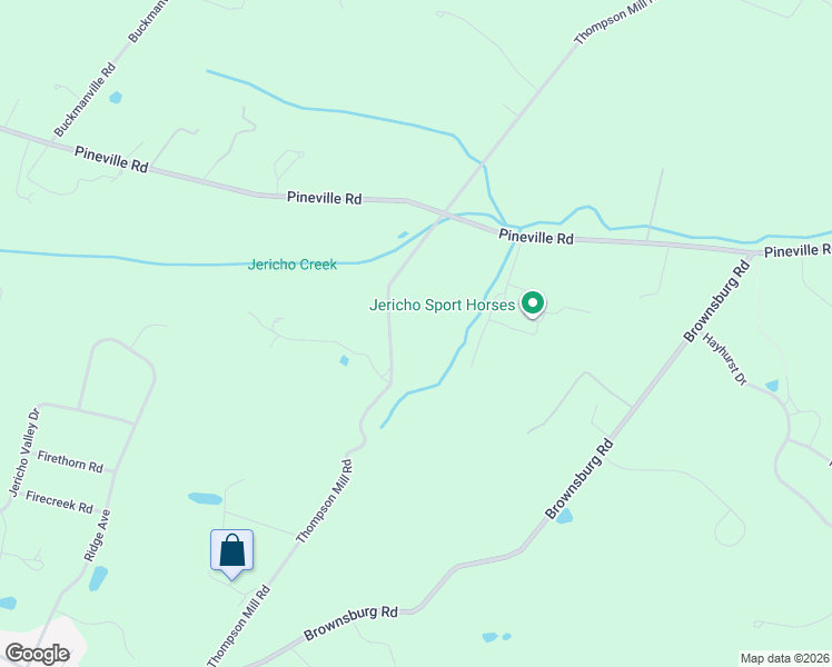 map of restaurants, bars, coffee shops, grocery stores, and more near 152 Thompson Mill Road in Newtown