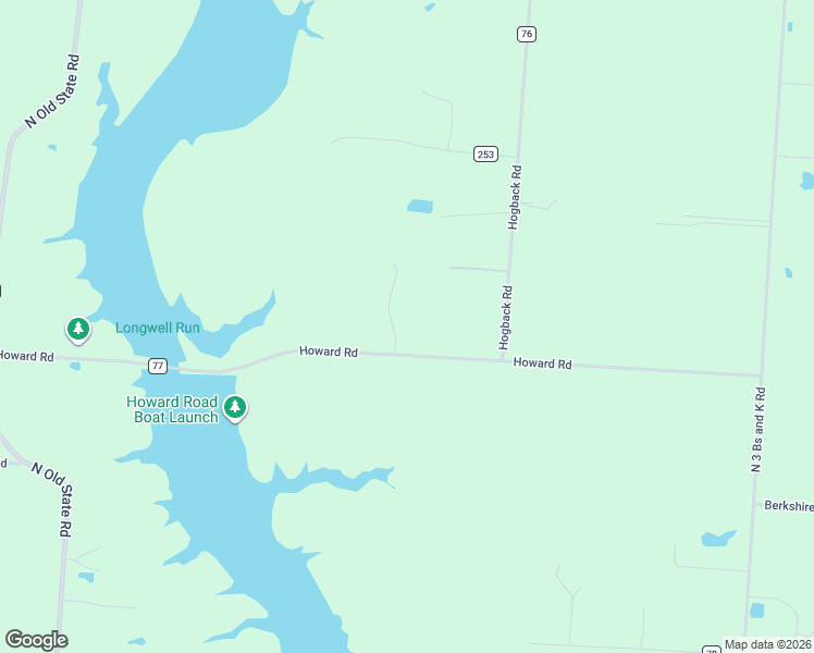 map of restaurants, bars, coffee shops, grocery stores, and more near 6315 Howard Road in Sunbury