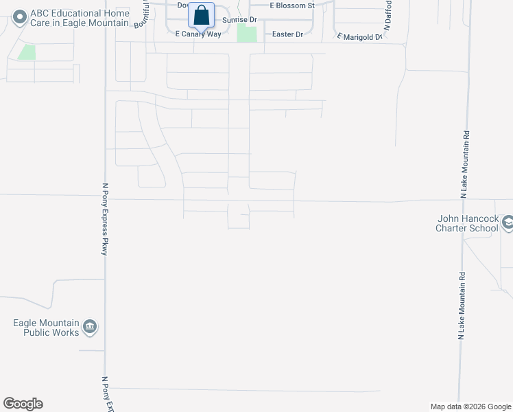 map of restaurants, bars, coffee shops, grocery stores, and more near 1987 Sand Hollow Drive in Eagle Mountain