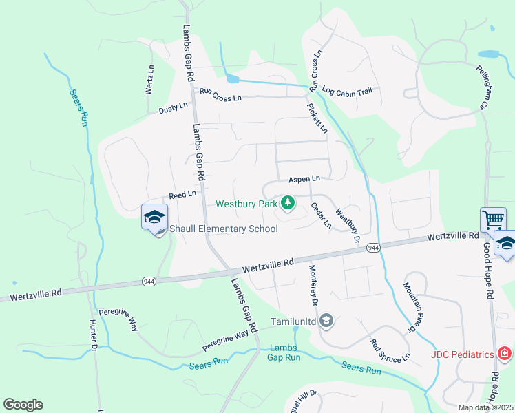 map of restaurants, bars, coffee shops, grocery stores, and more near 6010 Westbury Drive in Enola