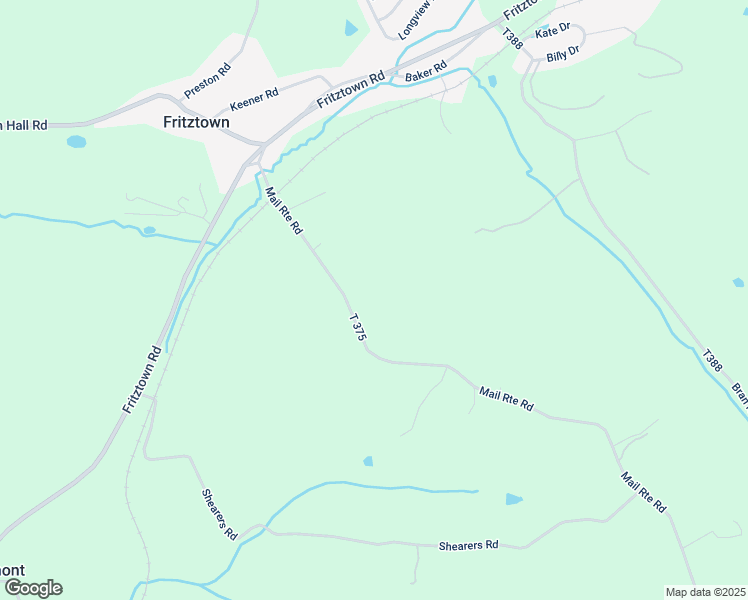 map of restaurants, bars, coffee shops, grocery stores, and more near 121 Mail Route Road in Sinking Spring