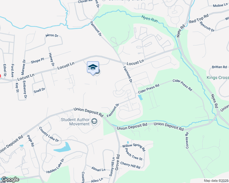 map of restaurants, bars, coffee shops, grocery stores, and more near Hancock Street in Harrisburg