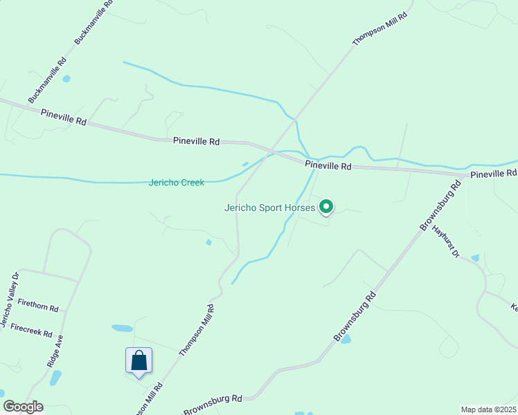 map of restaurants, bars, coffee shops, grocery stores, and more near 174 Thompson Mill Road in Newtown