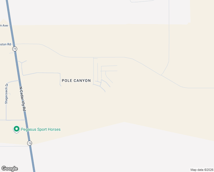 map of restaurants, bars, coffee shops, grocery stores, and more near 3019 Kingbird Drive in Cedar Fort