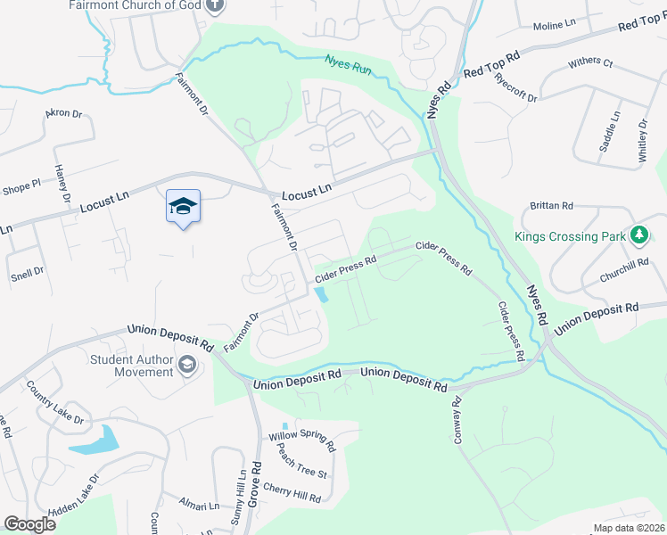 map of restaurants, bars, coffee shops, grocery stores, and more near 6310 Overview Lane in Harrisburg