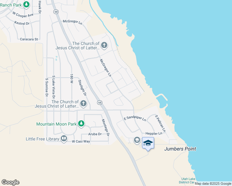 map of restaurants, bars, coffee shops, grocery stores, and more near 103 East Beacon Drive in Saratoga Springs