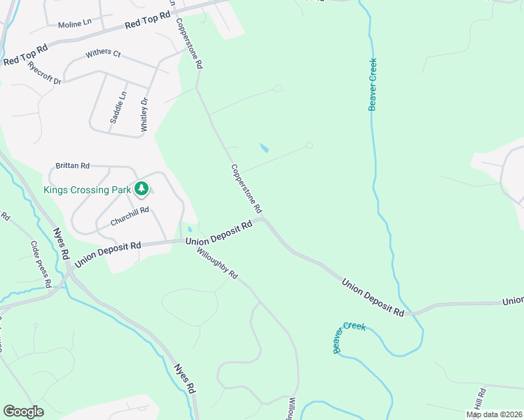 map of restaurants, bars, coffee shops, grocery stores, and more near 1592 Copperstone Road in Harrisburg