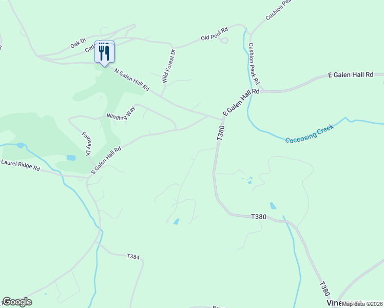 map of restaurants, bars, coffee shops, grocery stores, and more near 11 James Road in Reinholds