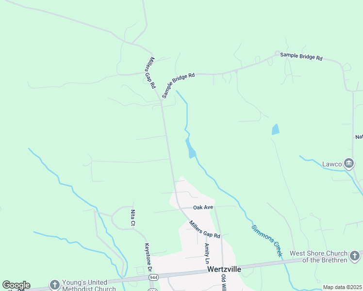 map of restaurants, bars, coffee shops, grocery stores, and more near 78 Millers Gap Road in Enola