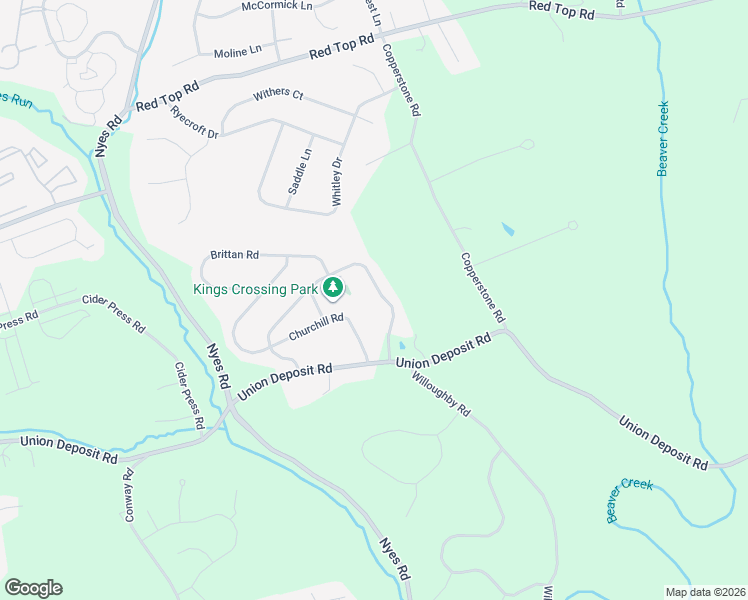 map of restaurants, bars, coffee shops, grocery stores, and more near 1653 Buckingham Road in Harrisburg