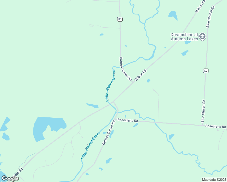 map of restaurants, bars, coffee shops, grocery stores, and more near 2938 Wilson Road in Sunbury