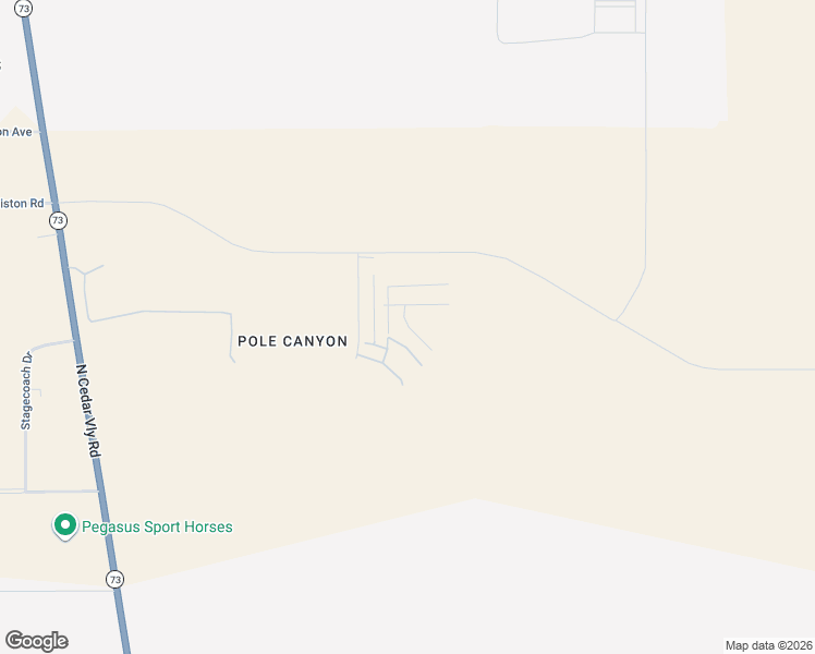 map of restaurants, bars, coffee shops, grocery stores, and more near North Torrey Pines Loop in Eagle Mountain