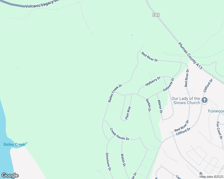 map of restaurants, bars, coffee shops, grocery stores, and more near 454 Bailey Creek Drive in Westwood