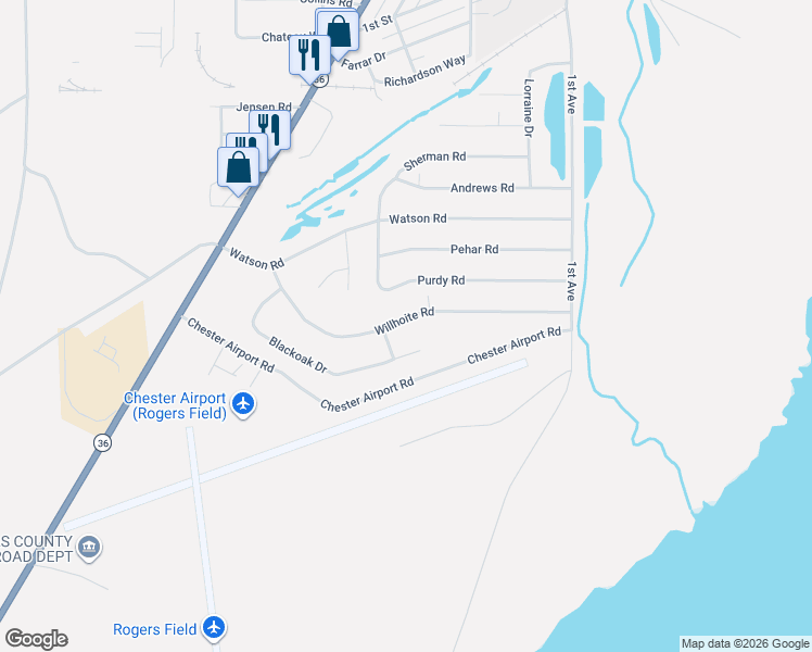 map of restaurants, bars, coffee shops, grocery stores, and more near 501-569 Willhoite Road in Westwood