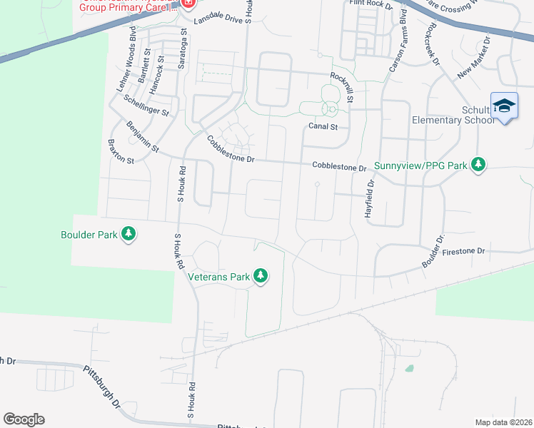 map of restaurants, bars, coffee shops, grocery stores, and more near 414 Pagoda Loop in Delaware