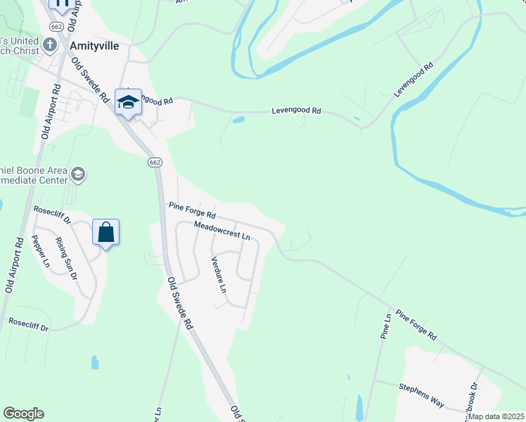 map of restaurants, bars, coffee shops, grocery stores, and more near 71 Pine Forge Road in Douglassville