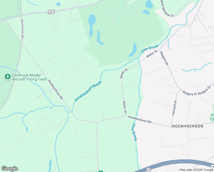 map of restaurants, bars, coffee shops, grocery stores, and more near 25 Water Street in Monmouth County