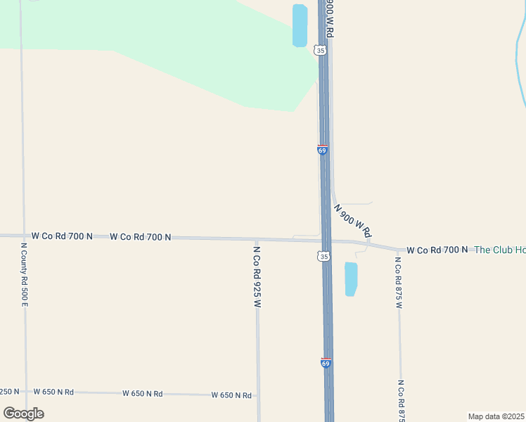 map of restaurants, bars, coffee shops, grocery stores, and more near 14810 West Co Road 700 North in Gaston