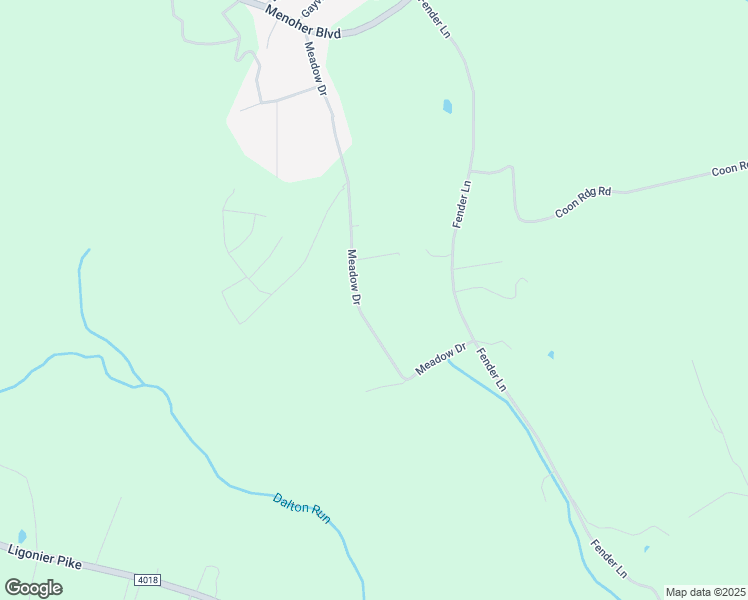 map of restaurants, bars, coffee shops, grocery stores, and more near 356 Meadow Drive in Johnstown