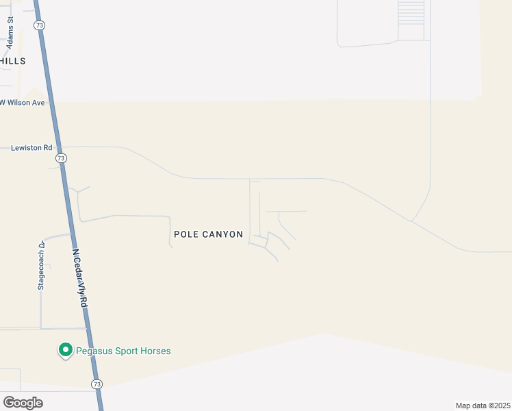 map of restaurants, bars, coffee shops, grocery stores, and more near 3148 North Firefly Boulevard in Cedar Fort