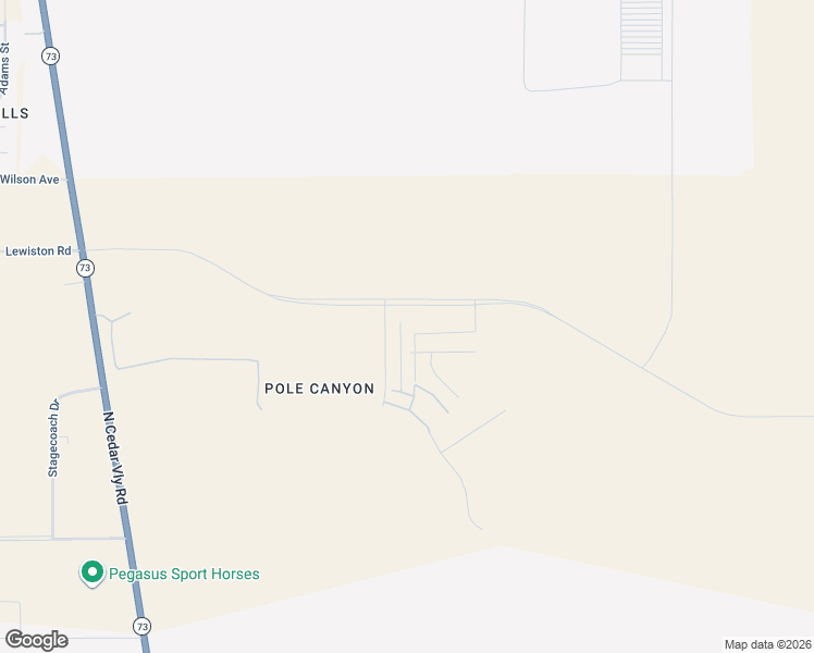 map of restaurants, bars, coffee shops, grocery stores, and more near 2245w North Firefly Boulevard in Cedar Valley
