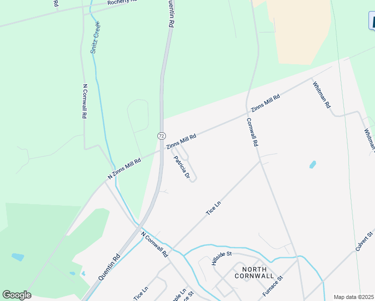 map of restaurants, bars, coffee shops, grocery stores, and more near 35 Sycamore Hill Court in Lebanon