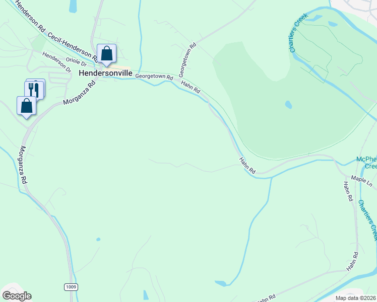 map of restaurants, bars, coffee shops, grocery stores, and more near 621 Wiencek Lane in Canonsburg