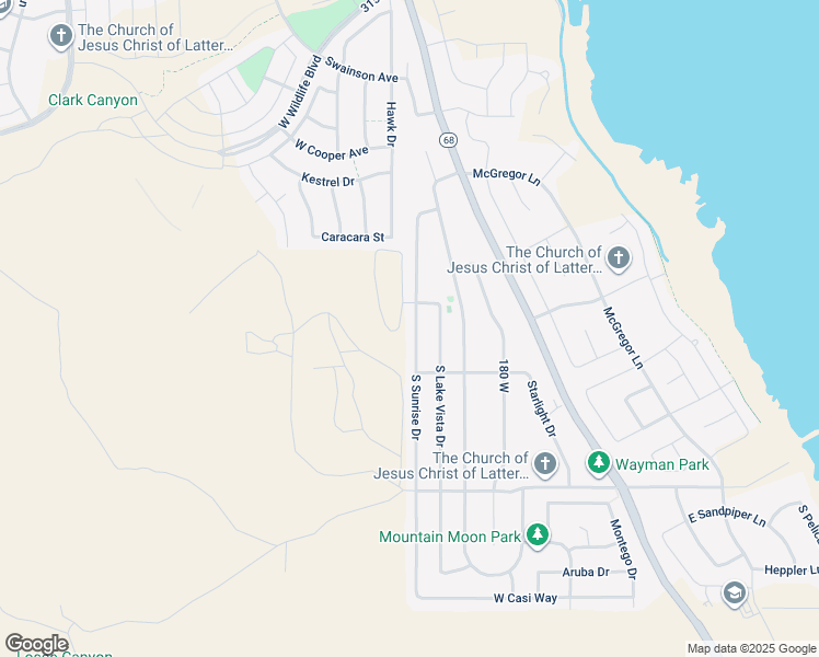 map of restaurants, bars, coffee shops, grocery stores, and more near 3731 South Sunrise Drive in Saratoga Springs