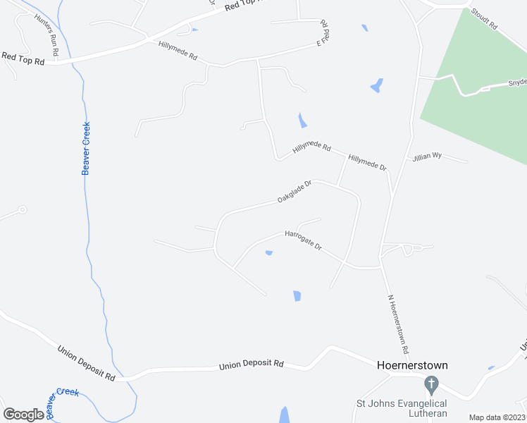 map of restaurants, bars, coffee shops, grocery stores, and more near 35 Oakglade Drive in Hummelstown
