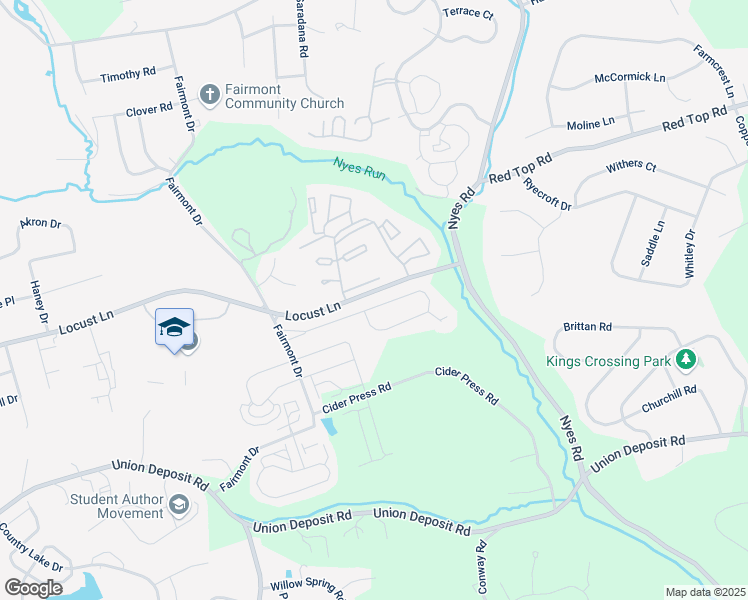 map of restaurants, bars, coffee shops, grocery stores, and more near 6178 Spring Knoll Drive in Harrisburg