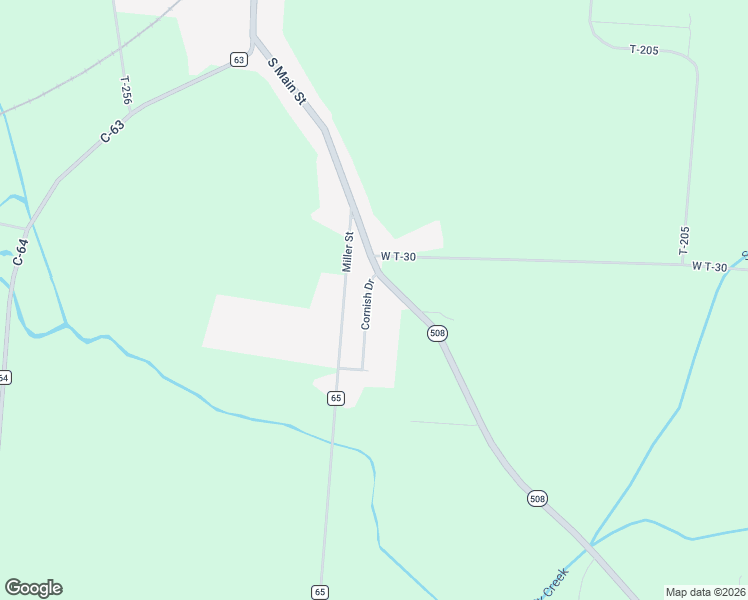 map of restaurants, bars, coffee shops, grocery stores, and more near 1189 Cornish Drive in De Graff