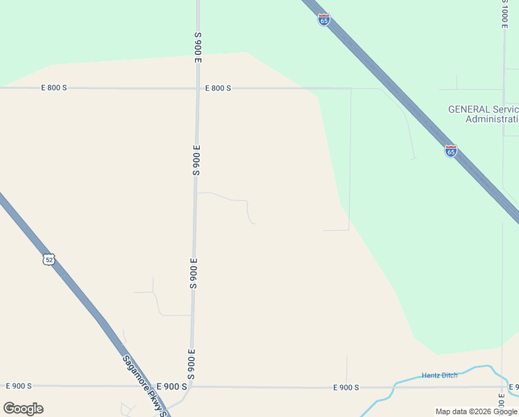 map of restaurants, bars, coffee shops, grocery stores, and more near 8337 South 900 East in Lafayette