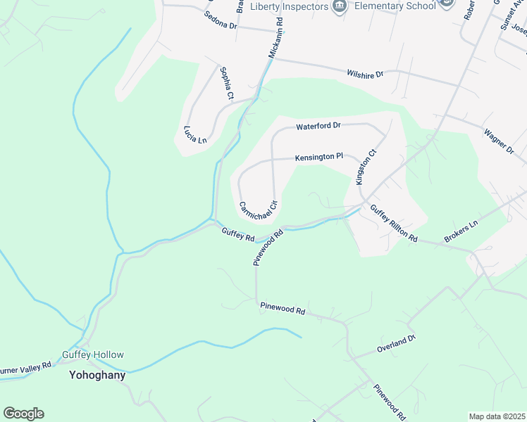 map of restaurants, bars, coffee shops, grocery stores, and more near 12337 Carmichael Circle in Irwin