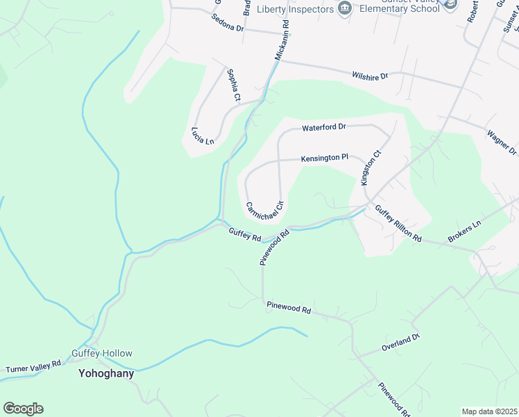 map of restaurants, bars, coffee shops, grocery stores, and more near 12337 Carmichael Circle in North Huntingdon
