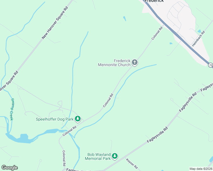 map of restaurants, bars, coffee shops, grocery stores, and more near 433 Colonial Road in Perkiomenville