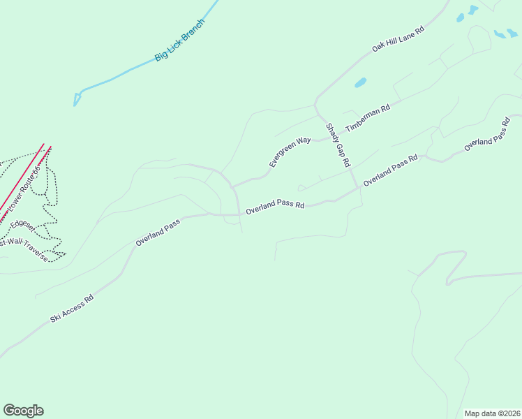 map of restaurants, bars, coffee shops, grocery stores, and more near Overland Pass Road in Claysburg