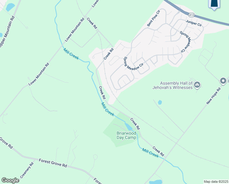 map of restaurants, bars, coffee shops, grocery stores, and more near 279 Peach Court in New Hope