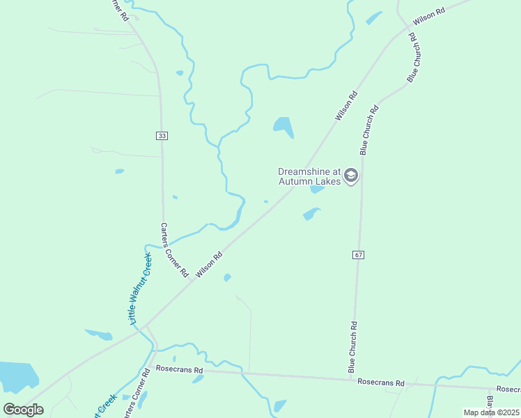 map of restaurants, bars, coffee shops, grocery stores, and more near 3591 Wilson Road in Sunbury