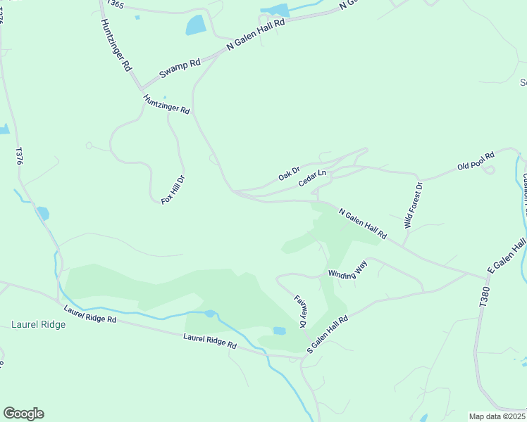 map of restaurants, bars, coffee shops, grocery stores, and more near 609 N Galen Hall Rd in Wernersville