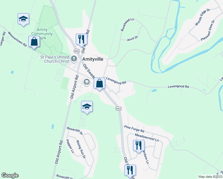 map of restaurants, bars, coffee shops, grocery stores, and more near 31 Horseshoe Drive in Douglassville