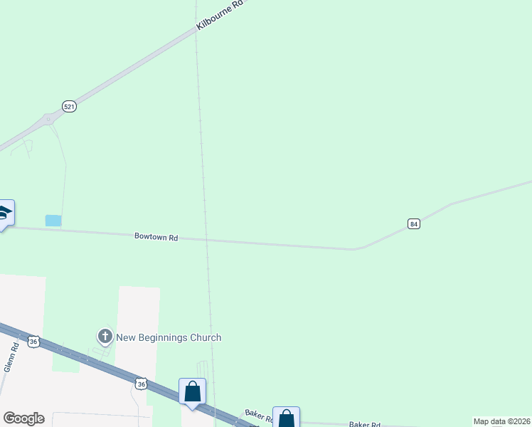 map of restaurants, bars, coffee shops, grocery stores, and more near 2629 Bowtown Road in Delaware