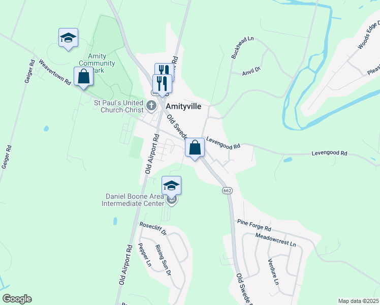 map of restaurants, bars, coffee shops, grocery stores, and more near 1116 Old Swede Road in Douglassville