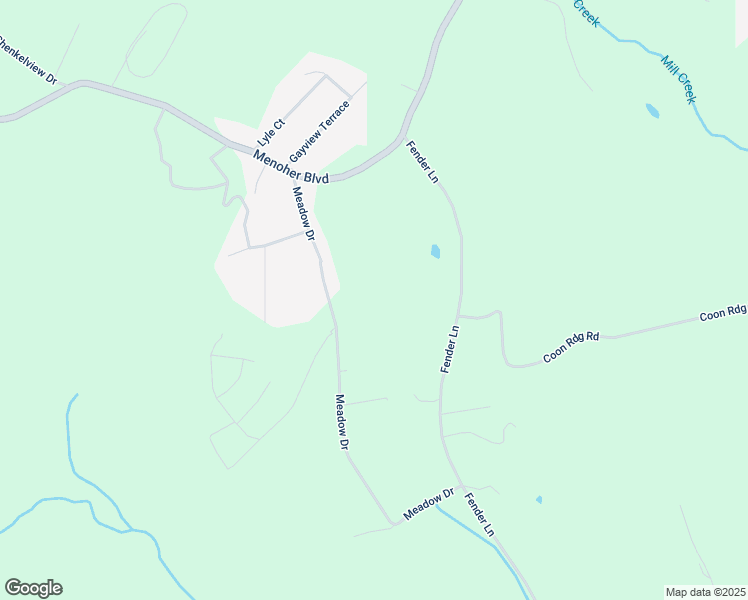 map of restaurants, bars, coffee shops, grocery stores, and more near 156-260 Meadow Drive in Johnstown