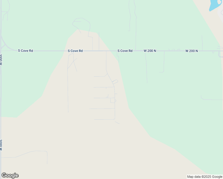 map of restaurants, bars, coffee shops, grocery stores, and more near 207 South Stonegate Drive in Roosevelt