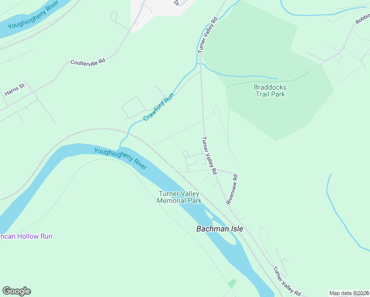 map of restaurants, bars, coffee shops, grocery stores, and more near 4222 Turner Valley Road in Irwin