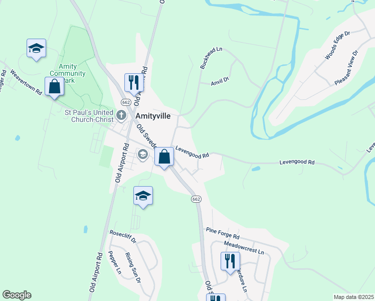 map of restaurants, bars, coffee shops, grocery stores, and more near 75 Blacksmith Road in Douglassville